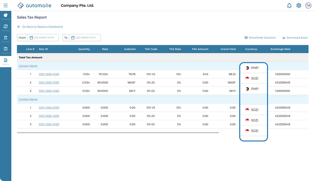 Automated Accounting Processing