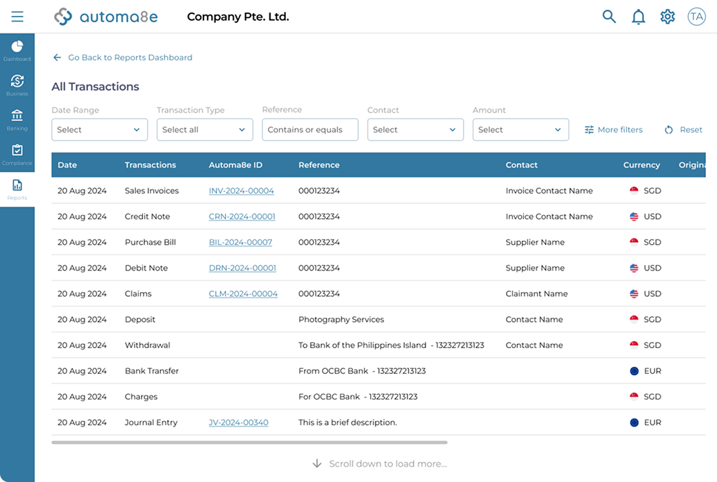 Digitisation of transaction documents for intelligent<br/>data extraction