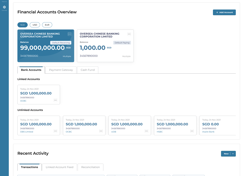 Seamless Bank Integration